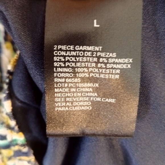 Perceptions New York Dress Womens Large Sleeveless Textured Lined Boho Casual - Picture 6 of 7